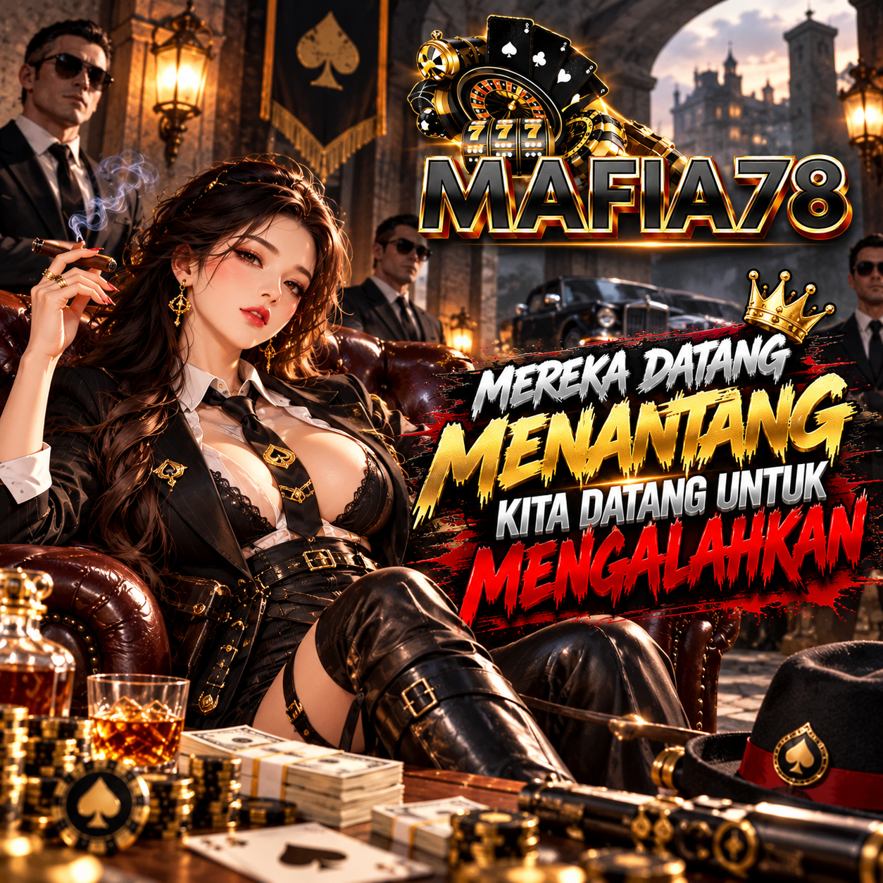 MAFIA78 >> Mereka Datang Menantang Kita Datang untuk Mengalahkan